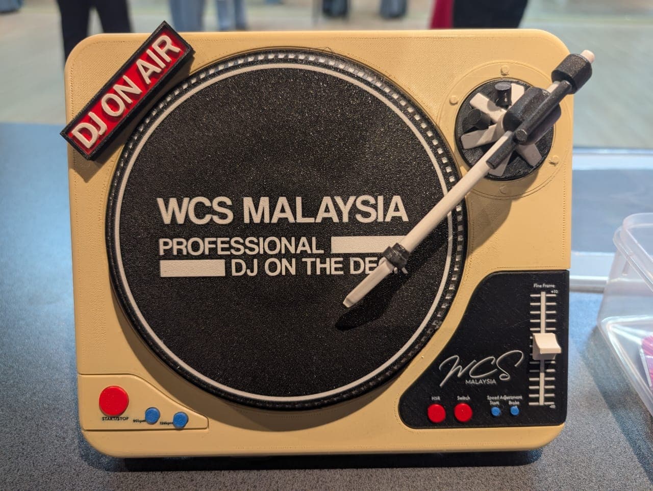 DJ Booth Name Display